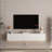 Calonne Floating Mount Fluted Panel Tv Stand, Led Entertainment Center, Media Tv Console With Flip-Down Storage(Not Suitable For Cavity/Plaster Walls)-2062526124-2062242363