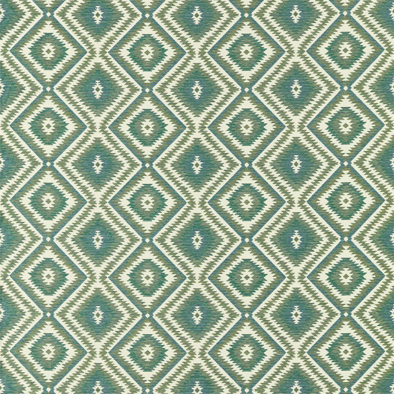 Kelim Fabric, Celeste
