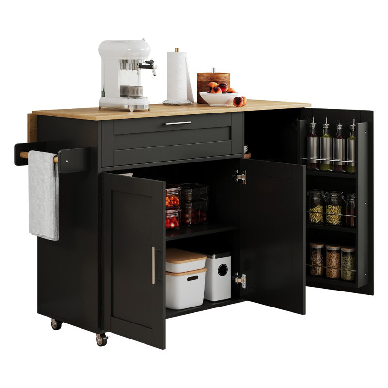 Kitchen Cart, Black