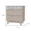 Commode 32 po à deux tiroirs en chêne