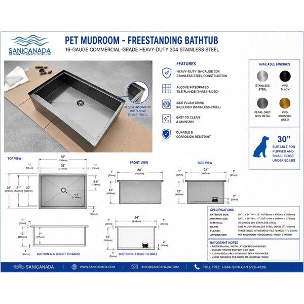 Dimensions du produit