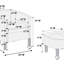 Chaise d'appoint et repose-pieds