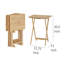 Ensemble de tables-plateaux 4 pièces Mariefred-230370312