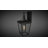 Wayna 16 in. H 1-Light Matte Black Transitional Outdoor Wall Sconce made of Durable Metal, Clear Glass Shade, LED Compatible, Use for Exterior Porch Patio Front Door or Garage