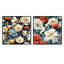 Gustave - Ensemble de 2 collages floraux carrés-101848840-101848834