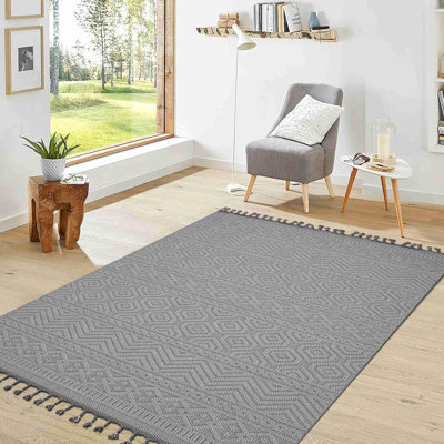 4X6 Contemporary Trendy Rectangle Area Rug