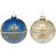 Starbright Ball Ornament - 4 Inches Set Of 6