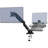 Lorell Multi-Screen Single Screen Pole mount Electronic Mount