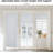 Magnetic Blackout Door Blinds, No Drill Roll Up French Door Curtain for Window, Thermal Insulated Light Blocking Shades for Sidelight Glass Window, 1 Panel-1739404963-1739404960