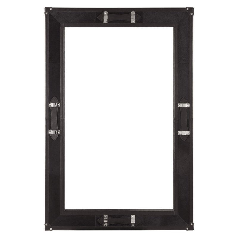 Bremond Solid Wood Flat Wall Mirror