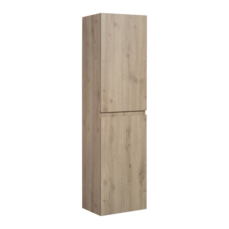  Armoire de salle de bain Angela, Blanc lustré