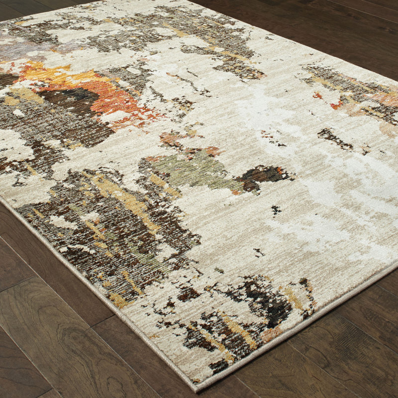 Knox Abstract Indoor Rug, Rectangle 3'3" x 5'2"