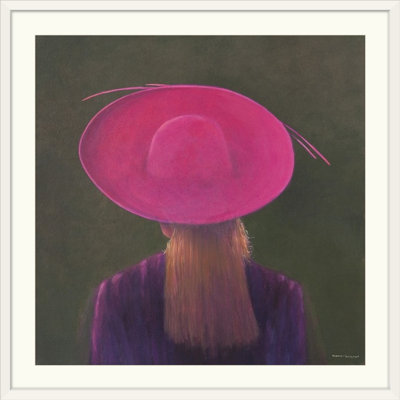 «Ankeus Pink Hat, 2014» par Lincoln Seligman, reproduction d'art