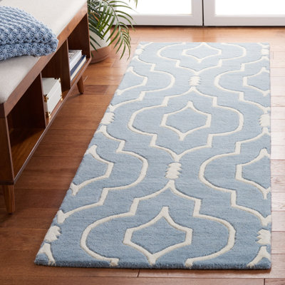 Carolene Hand Tufted Wool Geometric Rug