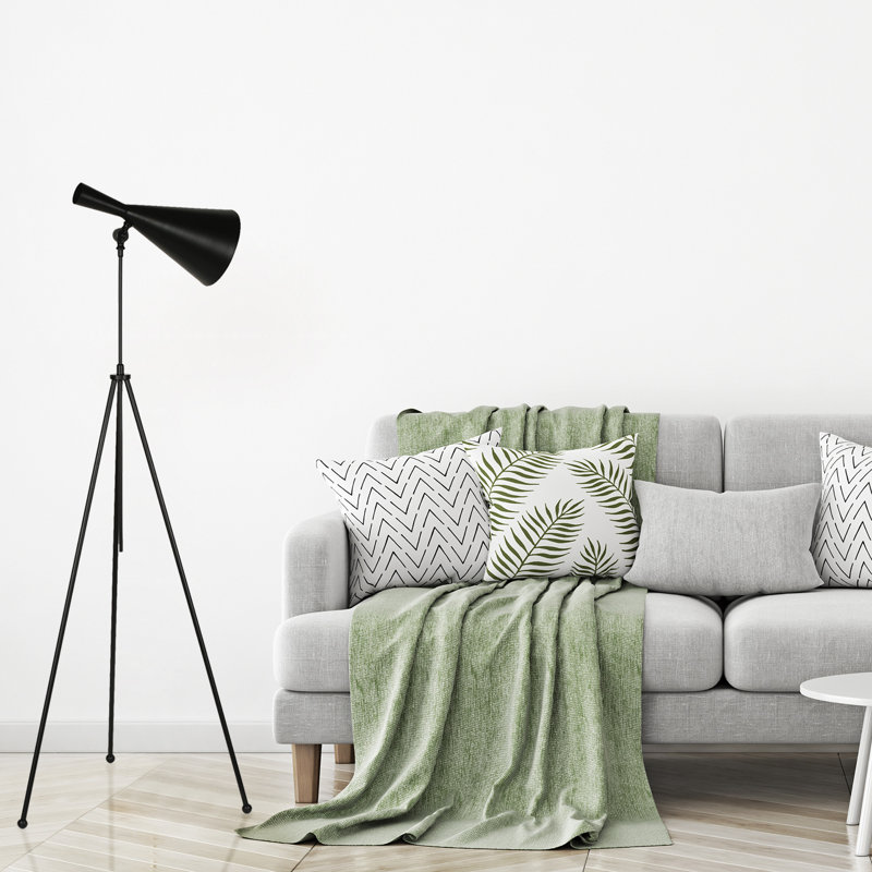 Spence 175cm Black Task Floor Lamp