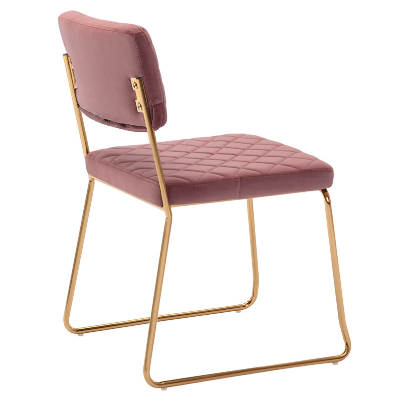 Chaise d'appoint Hilma, Rose