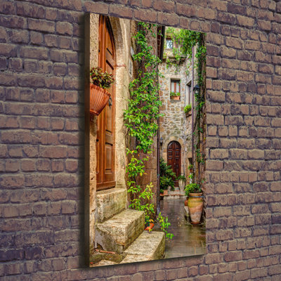 Italian Streets - Wrapped Canvas Print