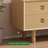 Log wind simple solid wood TV cabinet-105245144