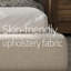 Lit plateforme tapissier avec rangement Modern-435780116