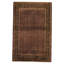 Canvello Hand Made Traditional All Over Indo Herati Rug - 4'0'' X 6'1''