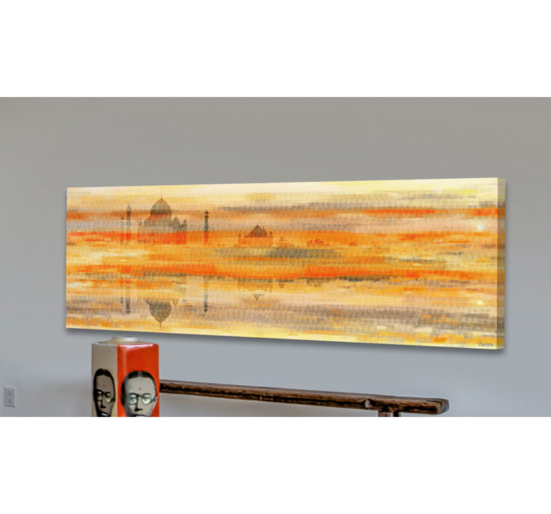 Parvez Taj - Wrapped Canvas Print, 25cm H x 76cm W x 3.81cm D