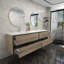 Ensemble de meuble-lavabo mural 84 po-70056045