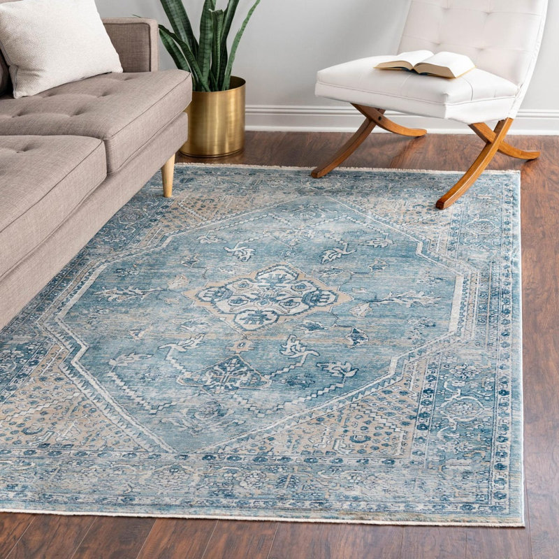 Alabama Oriental Indoor Rug, Rectangle 7'1" x 10'
