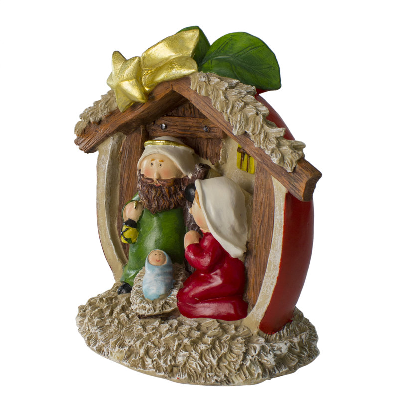 Décoration de Noël de crèche de Noël 7,5 "pour enfants