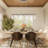 Lyndia 5 - Light Brushed Nickel Kitchen Island Pendant