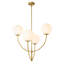 Lustre sphérique spoutnik 4 lumières 4 lumières
