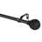 Debuono Adjustable Overall Width x 0.75" Diameter Single Curtain Rod-2104440512