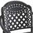 5-Piece Set Of Cast Aluminum Patio Furniture With Red Cushions(Same As W1710S00615)-758993694