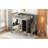 Loft Bed With Bookshelf,Drawers,Desk,And Wardrobe-1274602471-1274602472