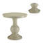 Table d'appoint ACME Alyx, blanc antique-33420137