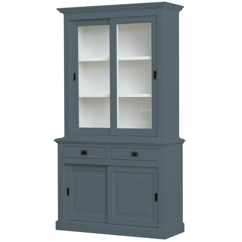 Analin Display Cabinet, Blue