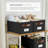 Rectangular Storage Baskets for Shelves with Label Holder-94569644