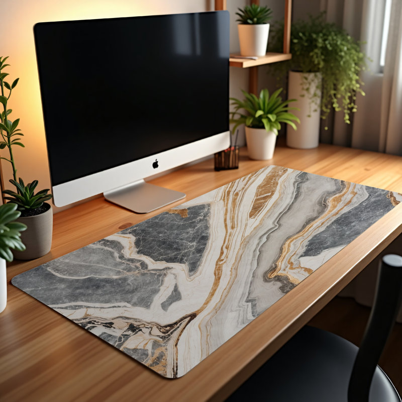 Polyester Desk Pad, 23.6x13.8