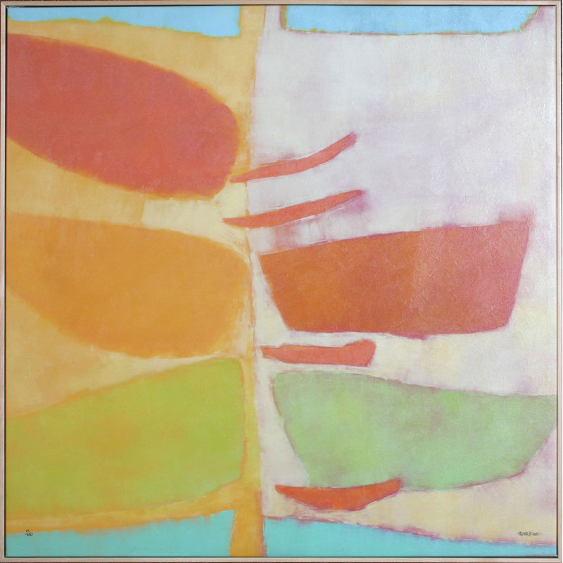 « fraîche slice i », reproduction d’art sur toile encadrée