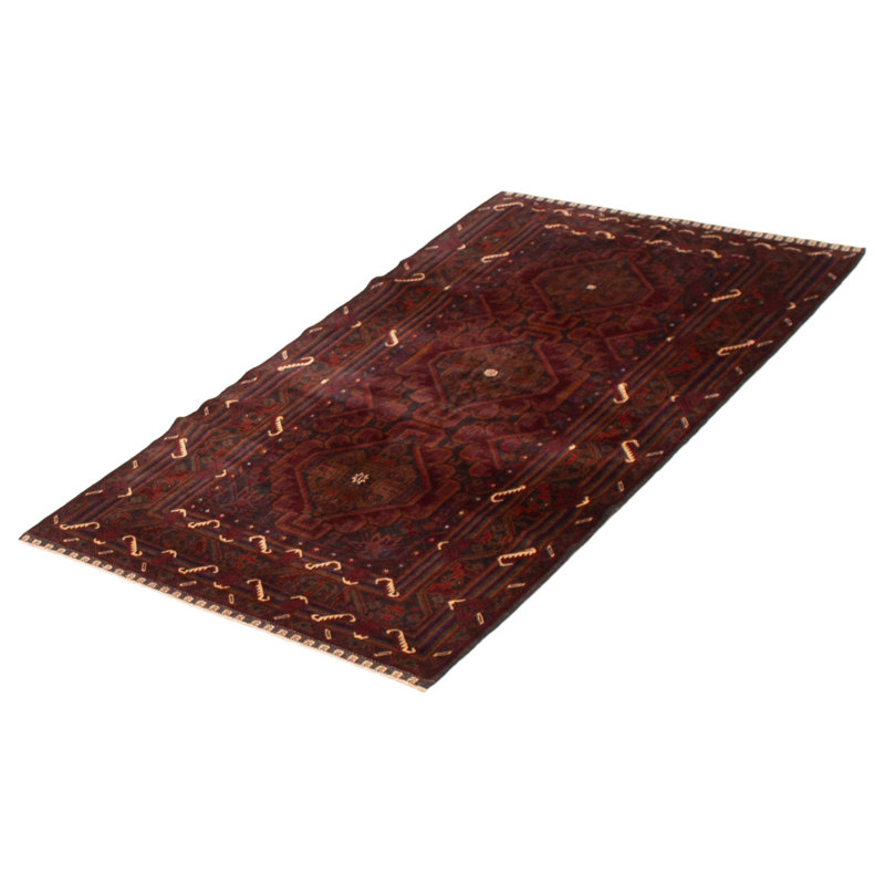 Teimani Brown Rug 3'7" x 6'8"