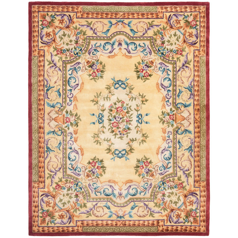 Tapis oriental en laine touffeté à la main Bedgood, Rectangle de 10 pi x 14 pi