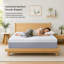 Grand matelas en mousse 12 po avec matelas confortable conçu pour de multiples positions de sommeil-133951981-133951985
