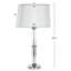 Heslin Crystal Table Lamp