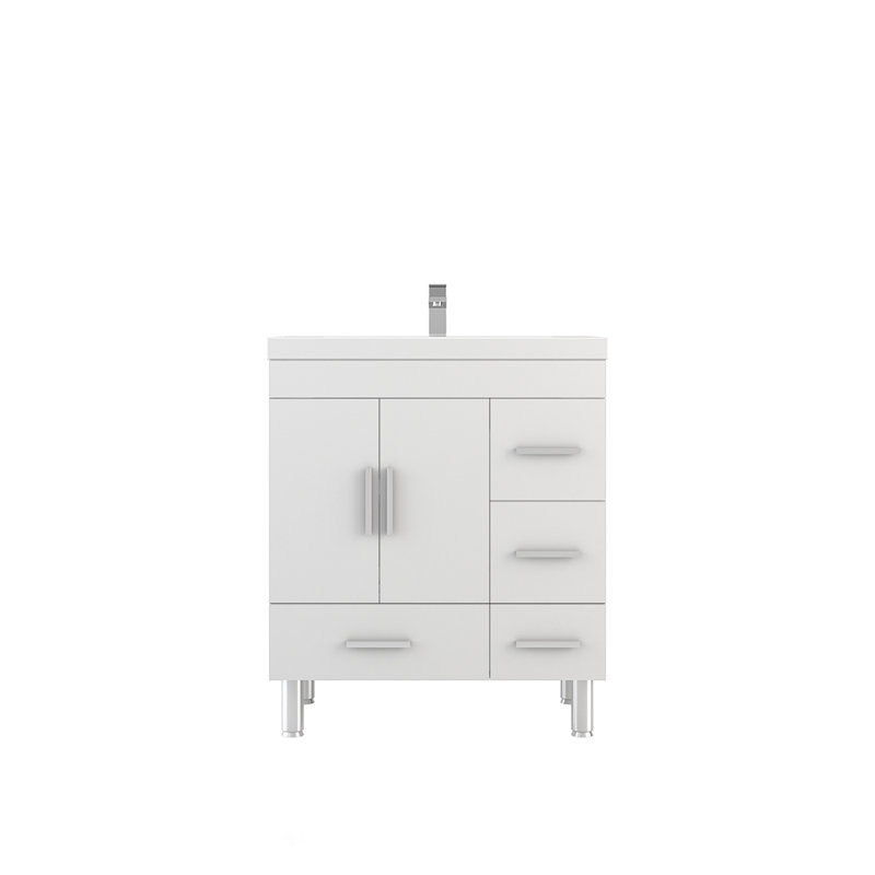 Almando Modern 30" Single Bathroom Vanity Set