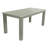 Highsmith Rectangular Outdoor Dining Table With Umbrella Hole , in. W 42'' in. D-84408158-27118164