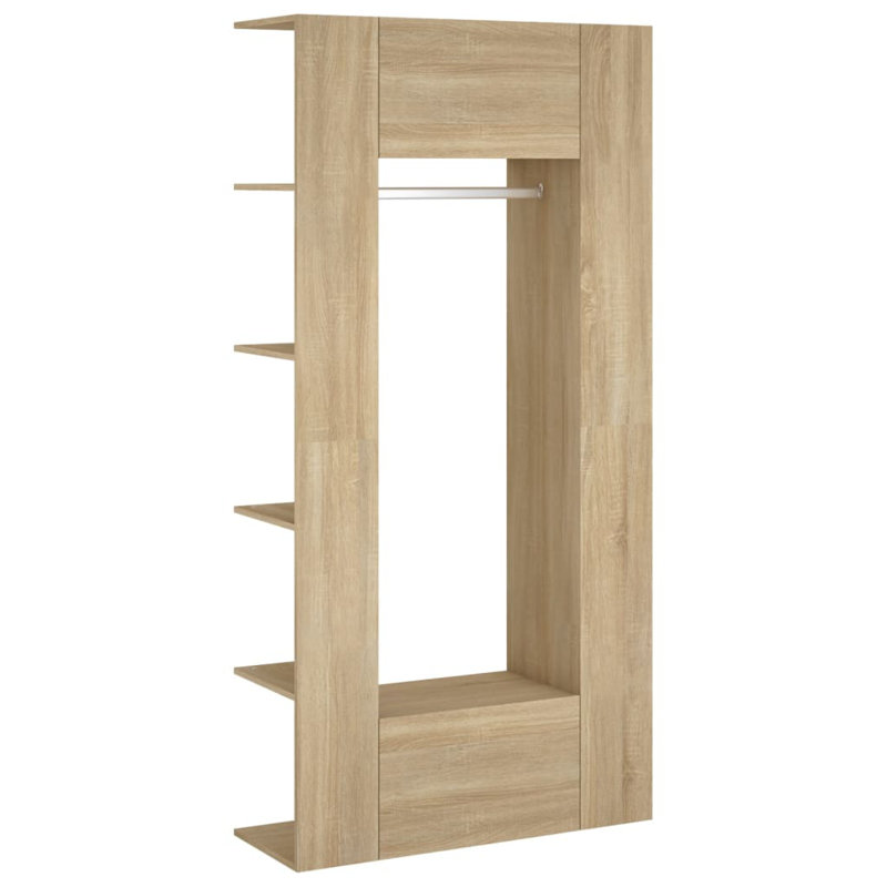 Lento 97.5cm Closet System, Brown
