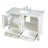 Hansford 48'' Single Bathroom Vanity with Marble Top-540951308