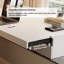 Bureau en bois massif 51,18 po à 3 tiroirs-977033439