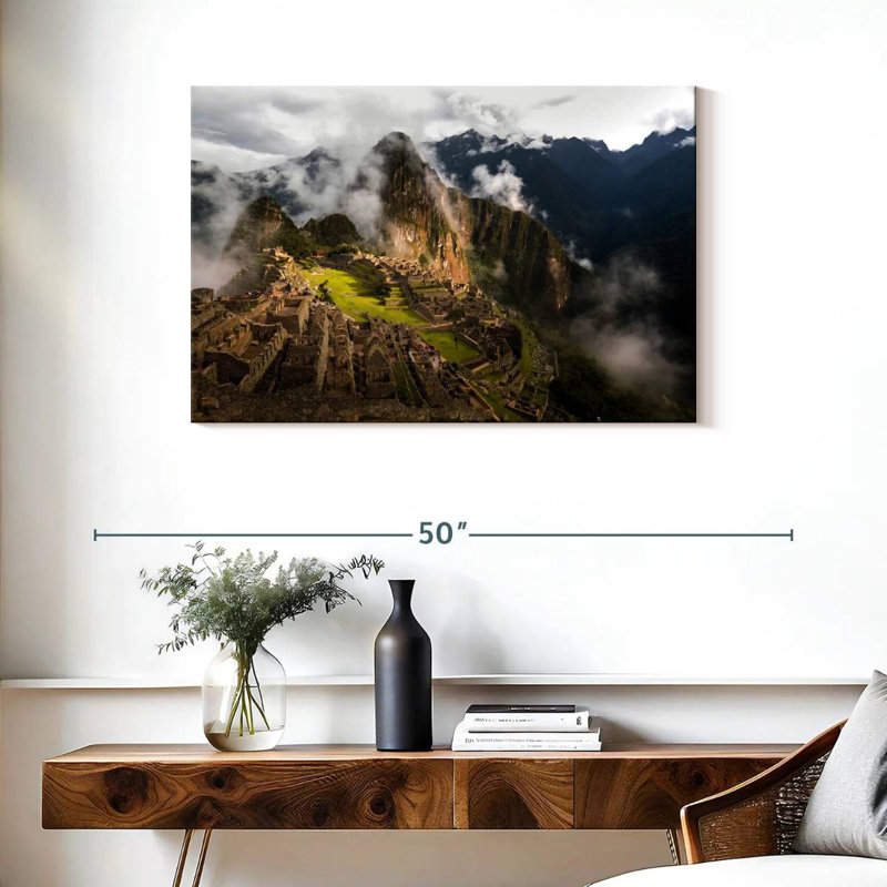 Lilie Machu Picchu nuages, H 24 po x l 36 po