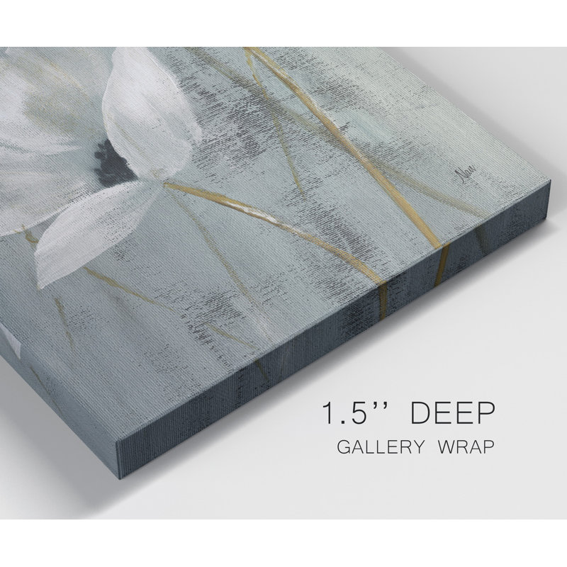 Pearl Garden II - reproduction d'art sur toile tendue, H 24 po x l 12 po x P 1 po