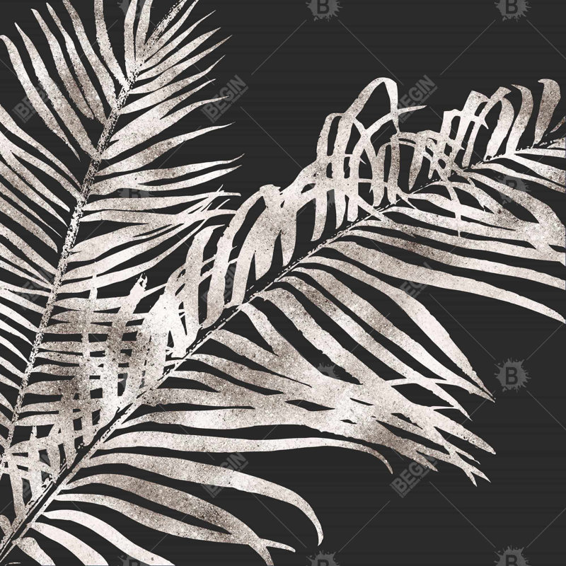 «Tropical Gold Leaves»
